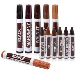 방수 가구 터치업 페인트 도구, 스크래치 얼룩 페인트 필링 수리 마킹 펜, 대용량 마커 펜, 8 색