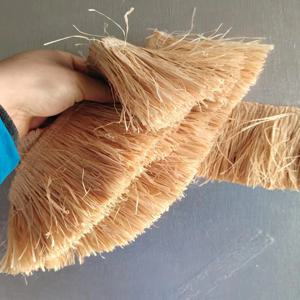 자연 라피아 짚 술 잔디 트림 화환 장식 웨딩 파티 거실 침실-배경 장식