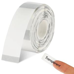 P11 12x40mm 투명 열 라벨 투명 방수 방수 스티커 Phomemo D30/Q30 프린터 주방 항아리 케이블 사무실