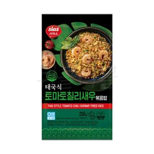 [시아스] 태국식 토마토칠리새우 볶음밥 250g / 5개, 7개, 10개 모음