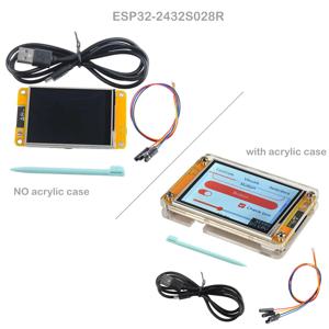 ESP32-2432S028R 2.8인치 ESP32 디스플레이 모듈 저항막 터치스크린 240*320 2.8'' LCD TFT ILI9341 Arduino IoT 스마트용 드라이버