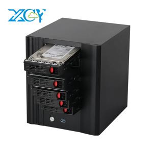 XCY X108 NAS 4/6/8 베이 2.5/3.5인치 SATA HDD 인텔 N100 N150 DDR5 M.2 NVMe SSD 10G 이더넷 타입-C 윈도우11 리눅스 RAID FreeNas