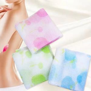 1개 뷰티 스킨 각질 제거 워시클로스 바디 스크러버 일본 바디 워시 타월 목욕 장갑 스킨 폴리싱 타월 바디 백 스크러버
