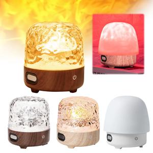 물결 무드등 16색 터치 버튼 및 리모컨 포함, 거실, 서재, 침실용 물결 효과 조명