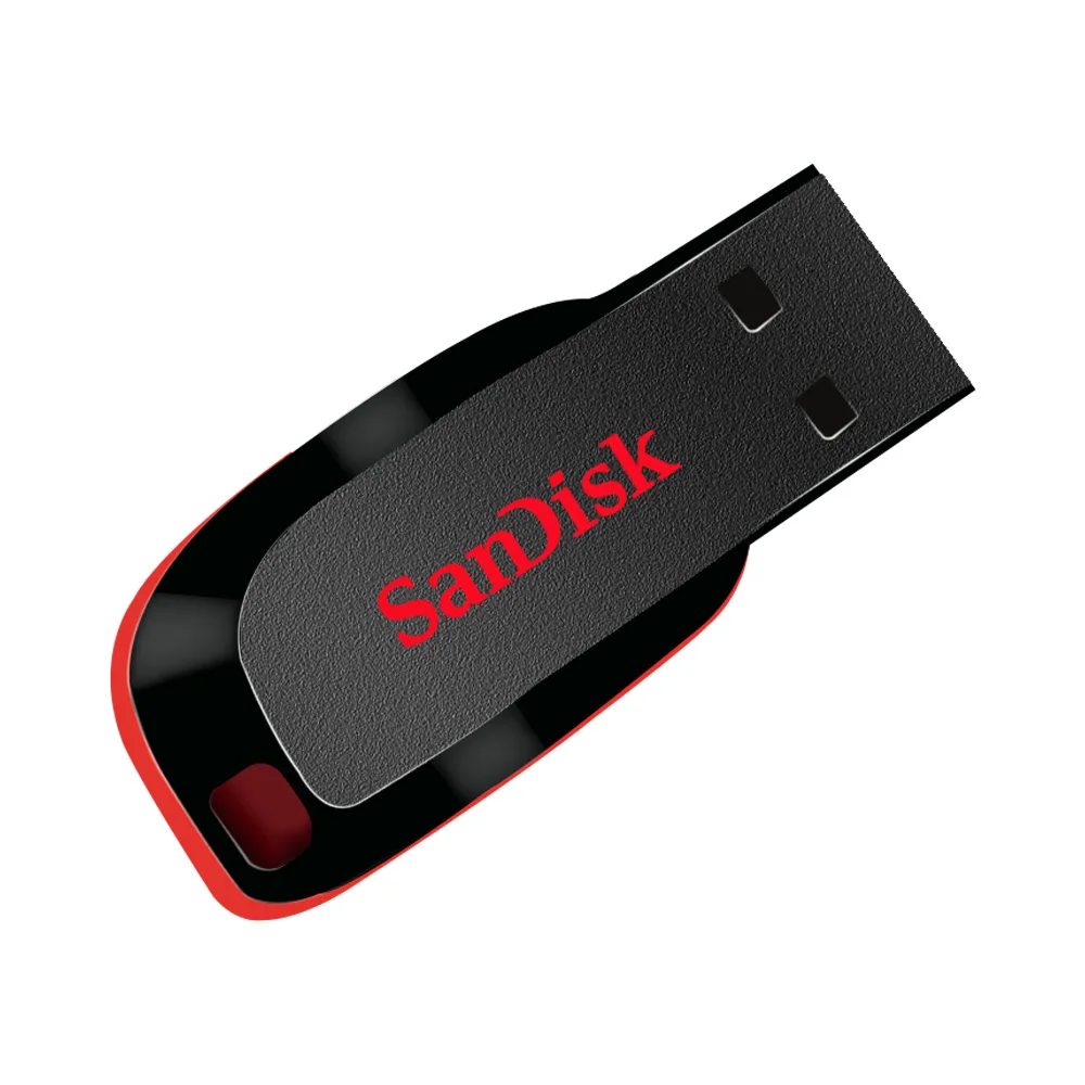 샌디스크 정품 64GB USB 플래시 드라이브 32GB USB 디스크 16GB USB2.0 미니 펜 드라이브 USB 메모리 스틱 컴퓨터용