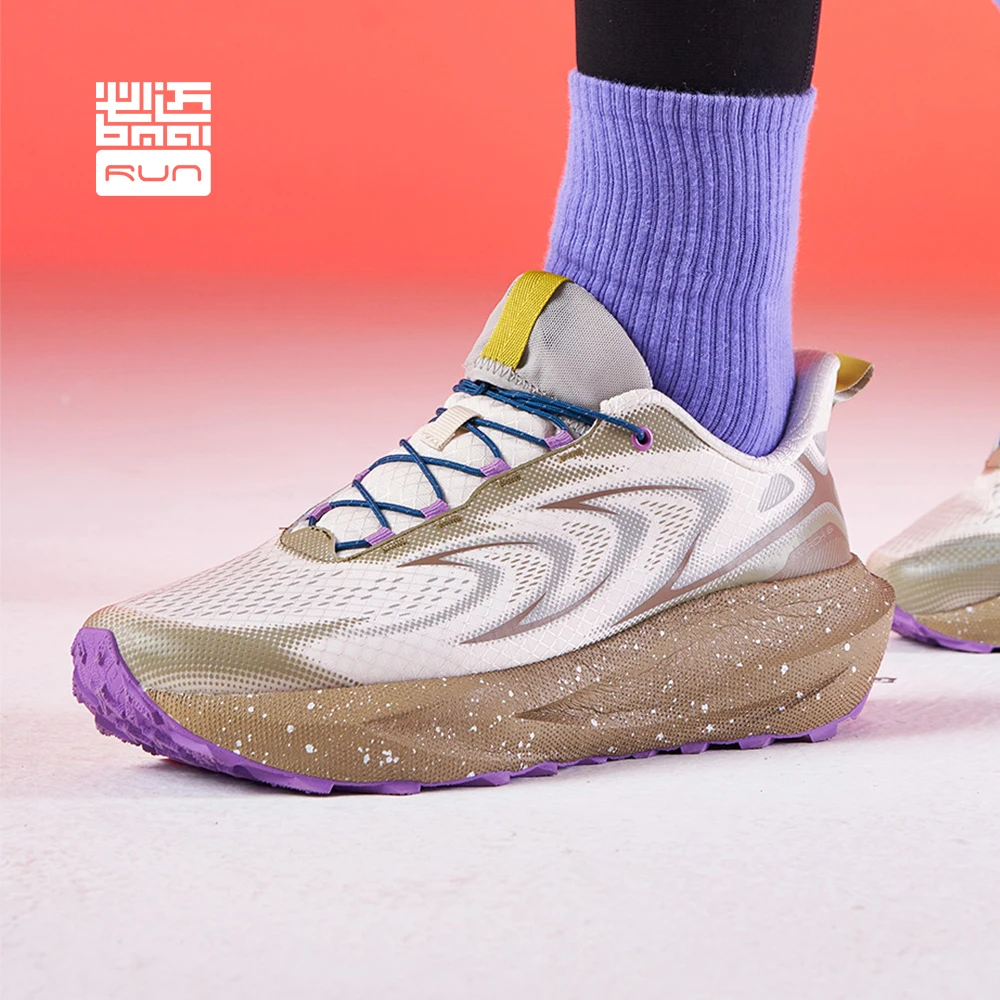 여성용 BMAI 트레일 러닝화 통기성 야외 운동화 경량 산악 여성용 스포츠 신발 쿠션 조깅 운동화