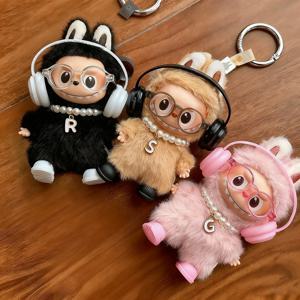 라부부 4.0 더 몬스터즈 핀 포 러브 시리즈 인형용 액세서리 4종 세트 (헤드폰, 안경, 신발, 목걸이)