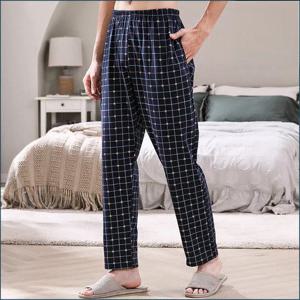 남성용 플러스 사이즈 잠옷, 캐주얼 라운지웨어 바지, 스타일리시하고 멋진, 봄과 가을을 위한 긴팔 홈웨어 세트