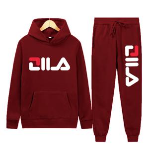 인기 그래픽 프린트 후디 & 조거 세트, 패셔너블하고 편안한, 시즌리스 스타일