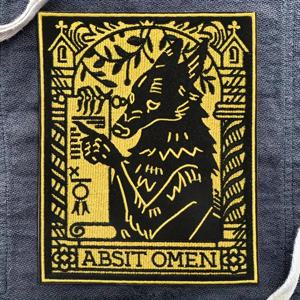 1PC 늑대 빈티지 꽃 수 놓은 패치 펑크 동물 영감 배지 선물 철 의류 모자 자 켓 트럭 모자에 대 한 패치에