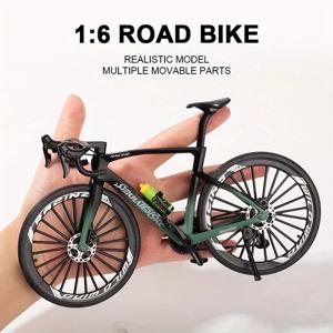 빈티지 금속 산악 자전거 모델 데스크탑 미니 합금 클래식 자전거 장난감 다이 캐스팅 손가락 모델 홈 인테리어