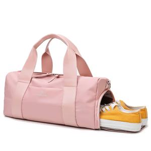 새로운 스포츠 체육관 가방 여성 야외 방수 별도의 공간 신발 주 여행 더플 백 수영 레저 여행 가방