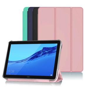 Huawei MediaPad T5 10.1 ''t5 케이스 용 플립 타블렛 케이스 AGS2-W09/W19 AGS2-L03/L09 스마트 PU 가죽 커버 Funda 용 자기