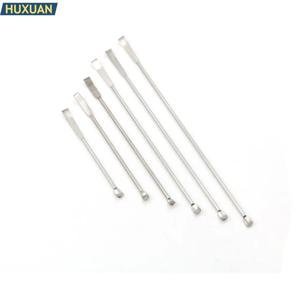 스테인레스 스틸 마이크로 약용 숟가락 주걱 삽 머리 실험 약국 실험실 교육 사용 10cm-22cm 실험실 용품