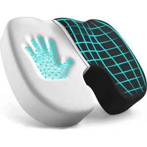 인체 공학적 메모리 면 사무실 쿠션 치질 쿠션 의자 쿠션 앉아있는 유물 학생 엉덩이 쿠션인체 공학적 메모리 C