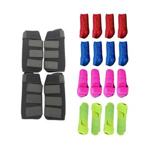 훈련용 승마용 말 부츠 다리 보호 다리 기어 다리 랩 세트 4개