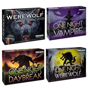 One Night Ultimate Werewolf 카드 컬렉션 보드 게임 파티 플레이를 위한 Ultimate Daybreak 뱀파이어 에디션 데크