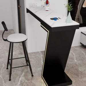 커피 바 방 장식 테이블, 높은 주방 DJ 테이블, 칵테일, 밝은 액세서리, 스탠딩 파티 카운터 다이닝 메사스 가구