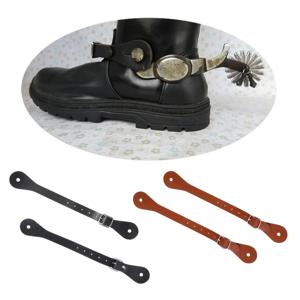 2 팩 내구성 승마 조정 가능한 영국 부츠 스트랩 프리미엄 여성 남성 스퍼 스트랩 승마 액세서리