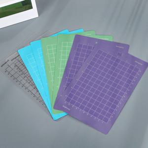 다기능 PVC 스티커, 쉬운 필 보조 도구 매트, 창의적인 DIY 저널 재료, 학생용품 문구, 1 개 또는 4 개/세트