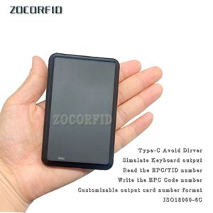 시뮬레이션 KB ISO18000 6C 860Mhz ~ 960Mhz UHF RFID 데스크탑 리더 라이터, 카드 복사기 복제기 EPC GEN2, SDK 개발