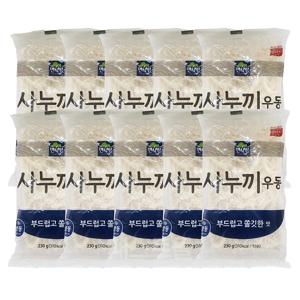 면사랑 사누끼우동 부드럽고 쫄깃한맛 230g 10개