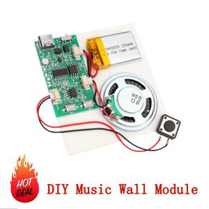 16MB/32MB 음악 모듈 음악 벽 DIY 녹음 자동 재생 음악 운동 3D 책 냉장고 스티커