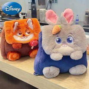 2025 디즈니 새로운 만화 귀여운 닉 폭스 닉 주디 봉제 인형 배낭 패션 다목적 다목적 크로스 보더 가방