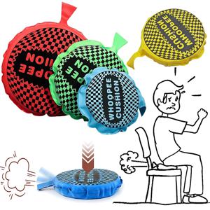 시끄러운 장난 방귀 베개 웃긴 농담 트릭 개그 소품 홈 오피스 파티 장난 참신 소음 선물 친구 남자 여자 ZYF