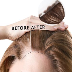 100% 인모 2x13인치 레이스 노 클립 피쉬 라인 투명 앞머리 부분 가발 자연스러운 헤어피스 여성용 붙임머리