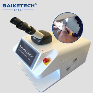 금은 강철 레이저 용접기용 CCD 카메라가 장착된 휴대용 100w YAG 보석 용접기