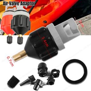 공기 밸브 어댑터 풍선 펌프 어댑터 패들 보트 카약 공기 밸브 펌프 커넥터 SUP 보드 용 타이어 공기 압축기 변환기