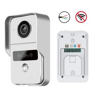 1080P 야외 초인종 카메라 4선 케이블 Wifi 비디오 인터콤 시스템용 유선