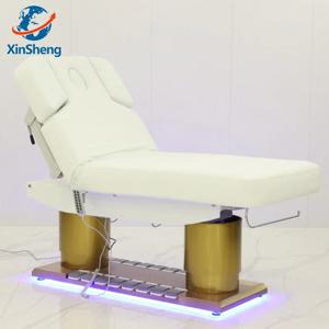 싱셩 전동 미용 침대 페이셜 하이드로테라피 마사지 테이블 살롱 속눈썹 침대 전신 마사지 SPA 가구