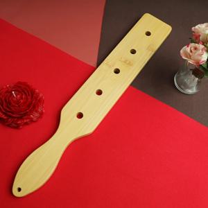 전통적인 손으로 만든 대나무 스팽킹 패들 - 승마용 말 채찍 및 훈계 도구