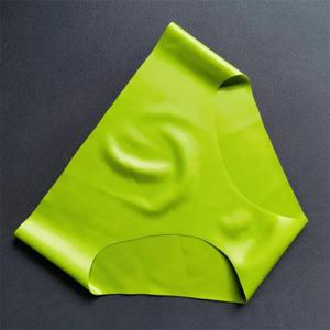 라텍스 여성용 끈 팬티 원활한 보이지 않는 투명 섹시한 란제리 솔리드 컬러 원피스 노 쇼 속옷 피트니스 스포츠