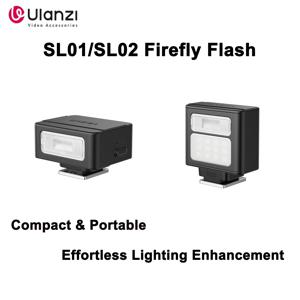 오리지널 울란지 SL01/SL02 파이어플라이 플래시, 놀라운 사진 및 비디오 촬영을 위한 뛰어난 조명으로 당신의 창의력을 발휘하세요