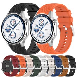 OnePlus Watch 3 2 2R 스트랩 교체 Correa 손목 밴드 Oppo Watch X X2 용 1:1 공식 실리콘 밴드 간격 없음 팔찌 벨트