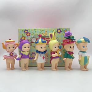 이상한 나라의 써니 엔젤 블라인드 박스 미니 인형 애니메이션 인형 모델 인형 데스크탑 장식품 컬렉션 장난감 생일 선물