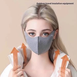 새로운 드랄론 따뜻한 마스크 세탁 가능 통기성 페이스 마스크 방진 페이스 베일 야외 스키 사이클링
