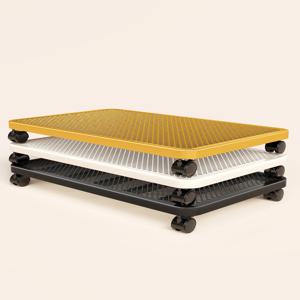 조용한 만능 사륜 거북이차 플랫베드 카트 휴대용 쇼핑카트 타이거카 경량 핸드 트럭 회전식 카트