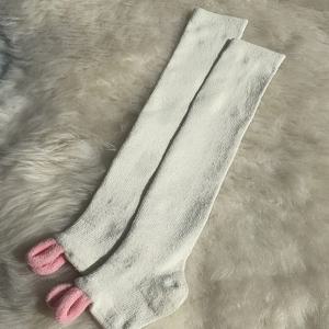 실크 니하이 레깅스 남녀공용 롱 보습 따뜻한 겨울용 다리 보호대 실크 니패드 보호 커버