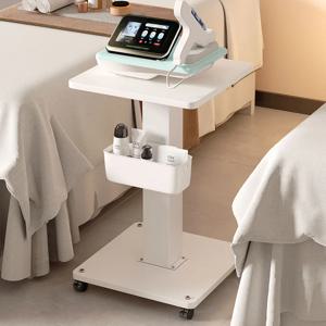 뷰티 기기 뷰티 살롱 전용 트롤리 모던 심플 이동식 도구 카트 수납 랙 3단 뷰티 롤링 카트