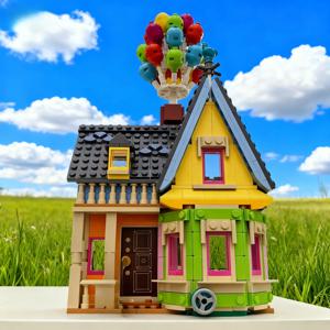 미니소 플라잉 하우스 43217 블록 세트 크리스마스 선물용 레고 호환 가능
