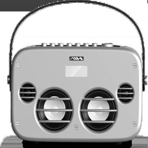 스피커 야외 휴대용 블루투스 카드 스피커 20W 캠핑 오디오 실버 캠핑 장비 캠핑 모터홈 RV용