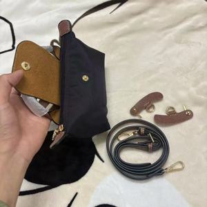 휴대폰 열쇠용 대용량 동전 지갑, 어깨끈이 있는 휴대용 크로스백, 펀칭 없음, 신제품 2025