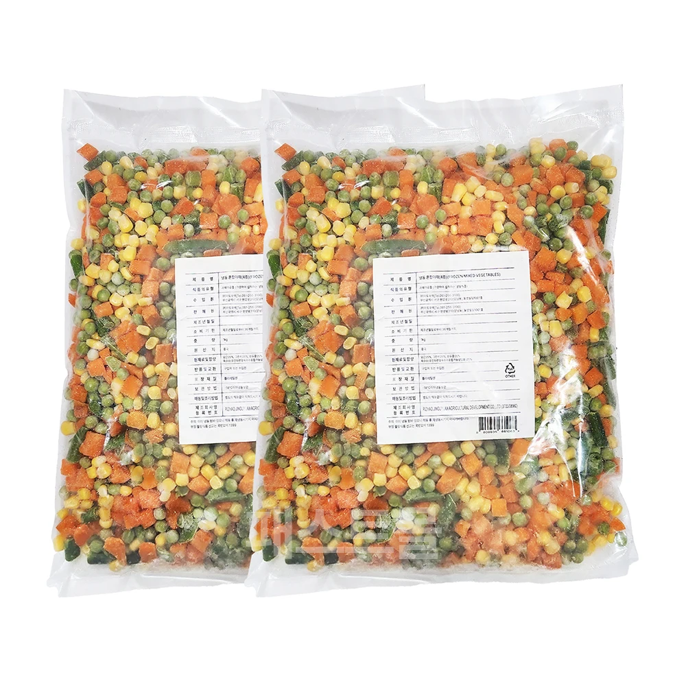 아토 냉동 혼합야채(4종_양식용) 1kg 2개