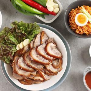 자연과농부 흑마늘 무뼈족발 300g x4팩 + 새우젓 증정