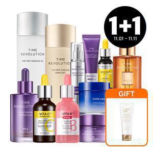 미샤 (20%쿠폰+10%카드) 미샤 블프 최대 1+1 / 앰플/에센스/크림/색조 1+1/ 구매금액 사은품까지