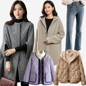 (무료반품+15%)단하루5950~리블리크/미시룩/미시의류/~77사이즈/루즈핏/빅사이즈/가디건/점퍼/니트/패딩